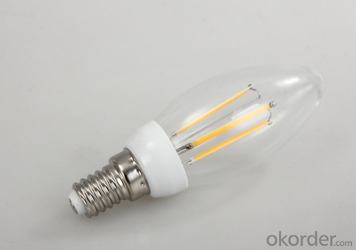 LED FILAMENT LAMP CANDLE DIMMABLE BULB 3W NEW DEVELOPMENT