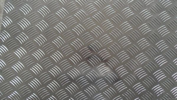 Mill Finish Five Bar Aluminium Tread Sheet 5052 HO for Toolbox