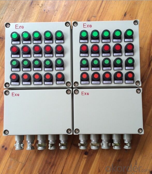 Explosion proof electric power distribution box