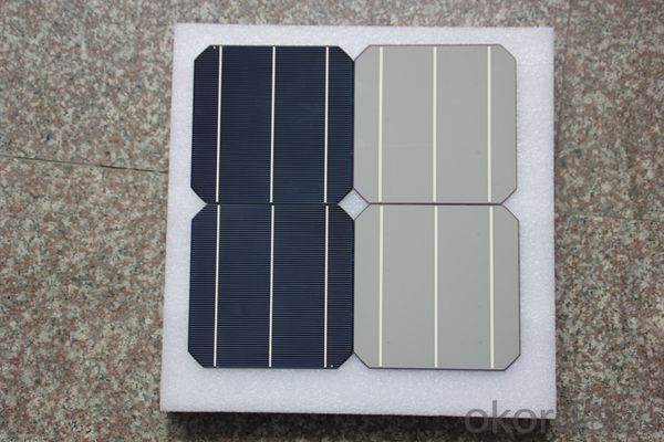 6 Inch 3BB Monocrystallin Best Solar Cell Price 17.6%