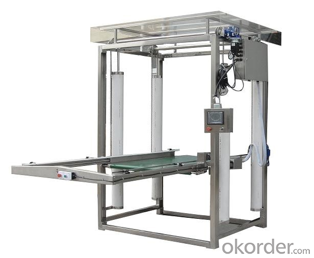 Automatic Depalletizer Machine for Packaging Industry
