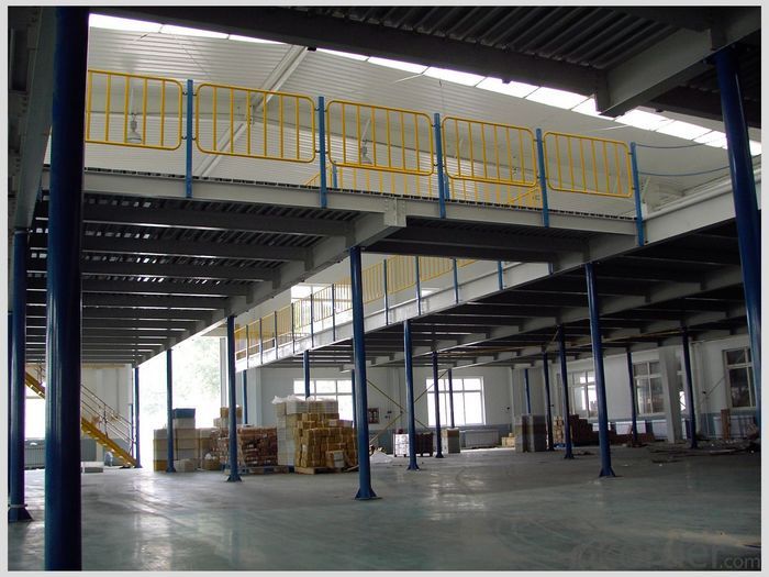 Steel Platform for Warehouse Storage Usage