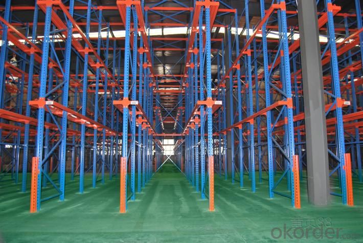 Drive in Type Pallet Racking System for
