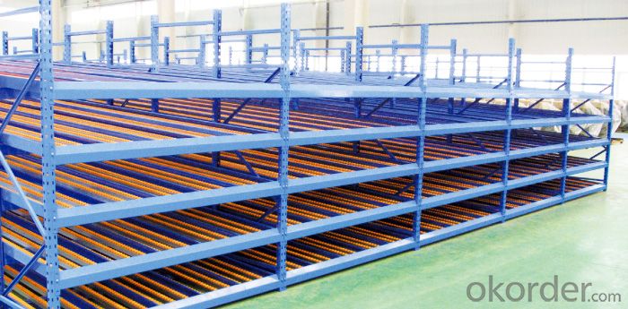 Flow Type Pallet Racking Systems for Warehou
