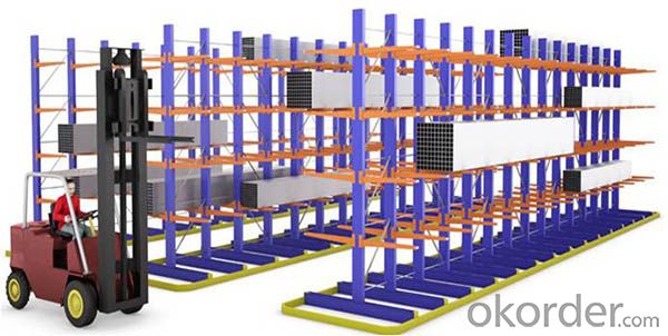 Cantilever Type Pallet Racking System for Warehouse