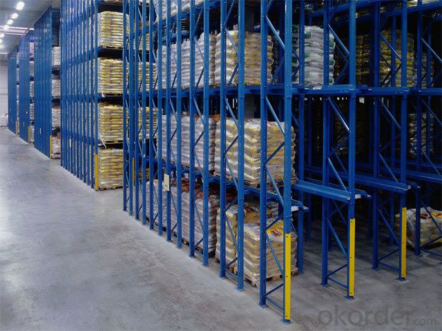 Drive in Type Pallet Racking System for