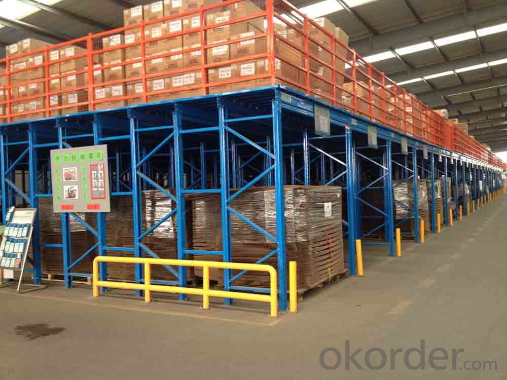 Steel Platform for Warehouse Storage Usage