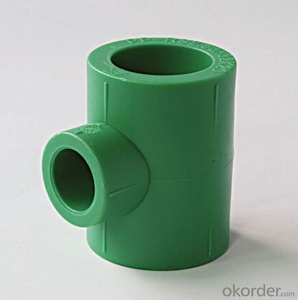 PPR Green Pipes Fittings Tee with high quality
