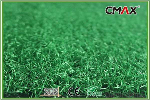 Dark Green Golf Grass with 15mm Height with comfortable touch