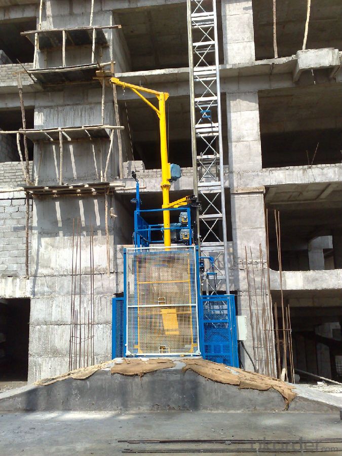 Building Lifting Hoist with Double Cage SC200/200 CE