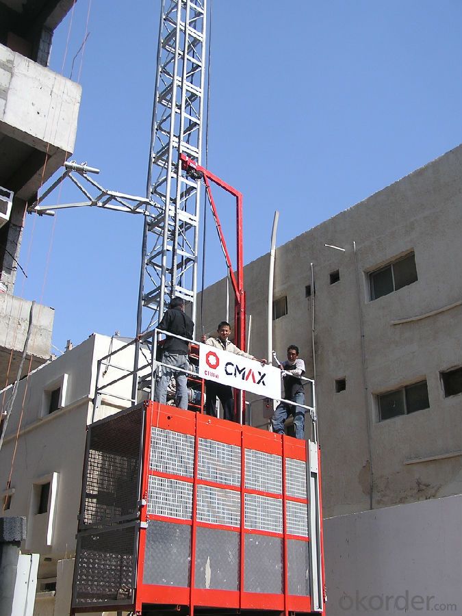 Passenger Building Hoist  CE Certified with Load 2t and 4t