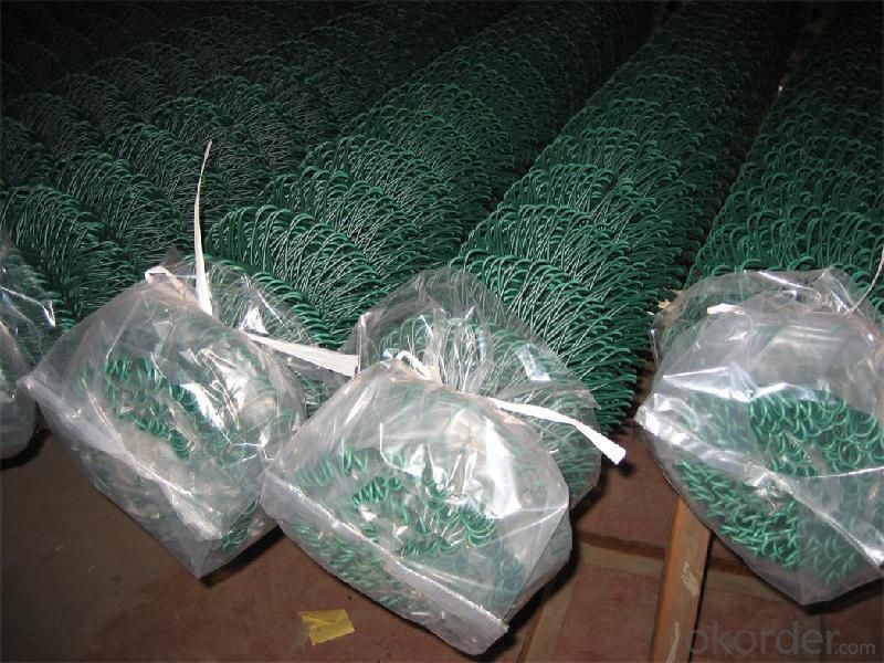PVC Coated Chain Link Fence/Manufacturer/Short Lead Time
