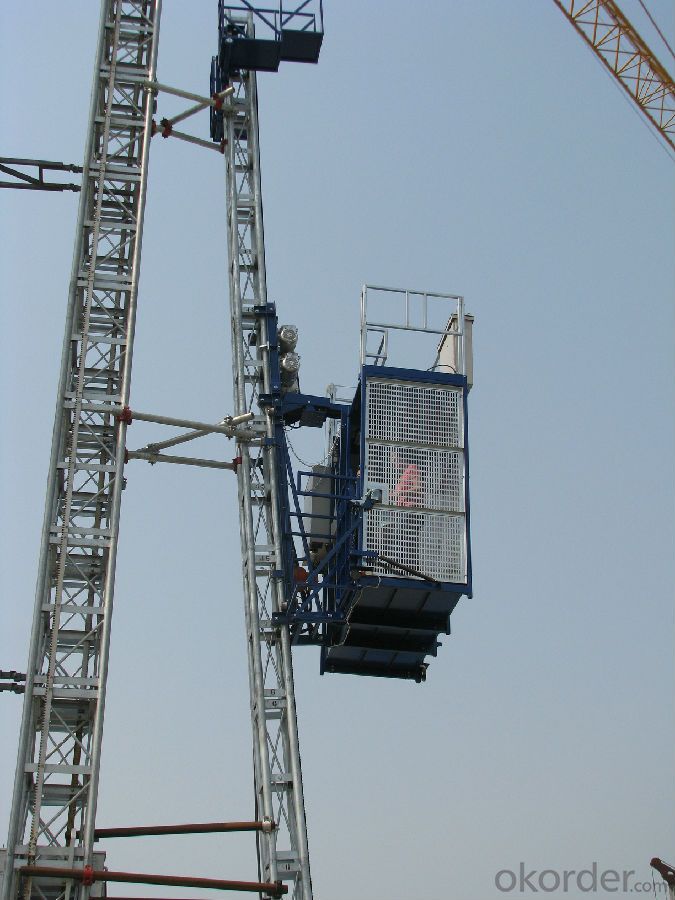 Building Lifting Hoist Single Cage SC200 CE
