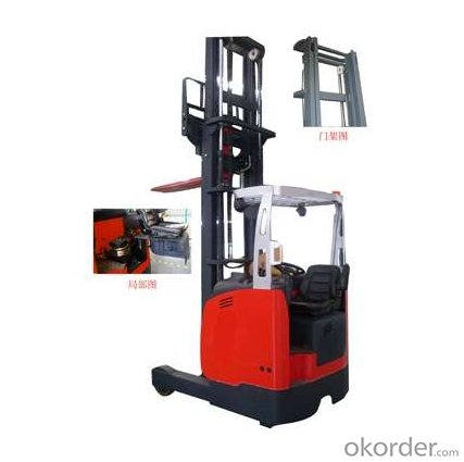 Double masts hand stacker SFH series hydraulic