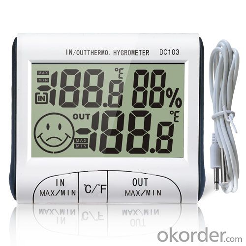 Mini LCD Digital In/Out Thermo Digital Temperature Humidity Meter Temperature and Humidity Meter