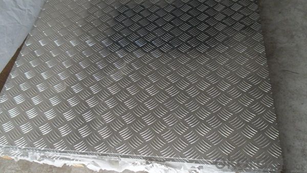 Five Bar Treadplate Aluminium Panel 3003 H22 for Tool Box