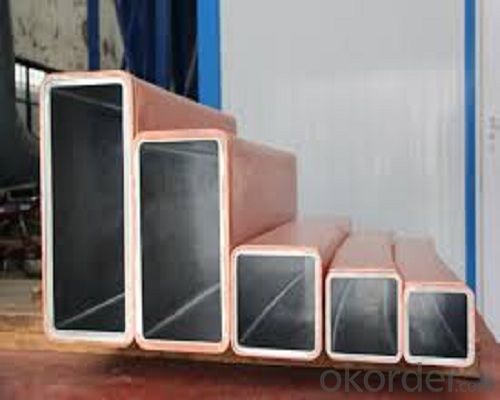 China supply copper mould tubes/copper mould tube