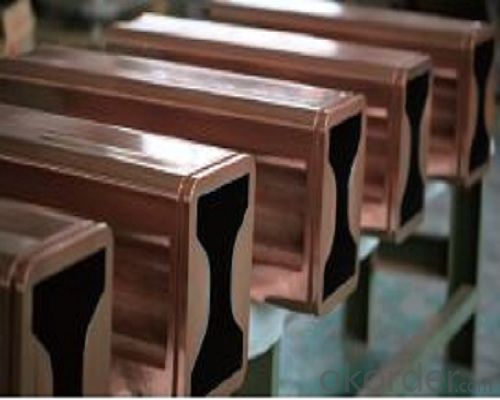 Non- standard copper mould tubes/copper moulds