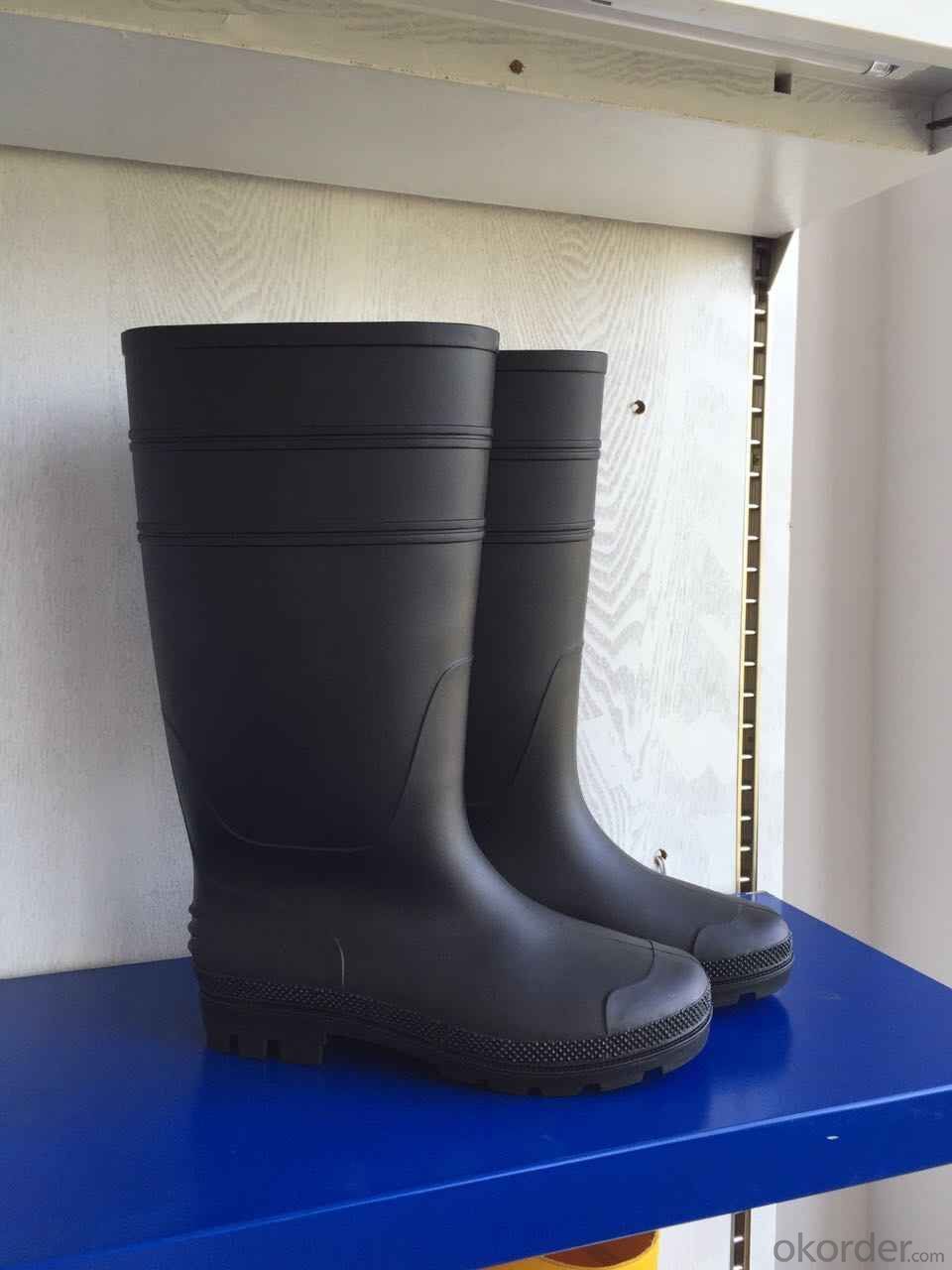 PVC Gumboots Light Duty Work Boots for Construction Farming