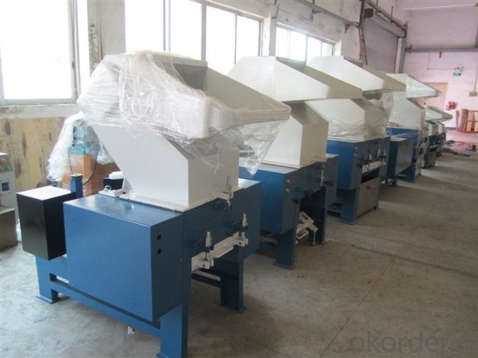 Plastic Crusher Machine for Recycled PVC PE PC Material