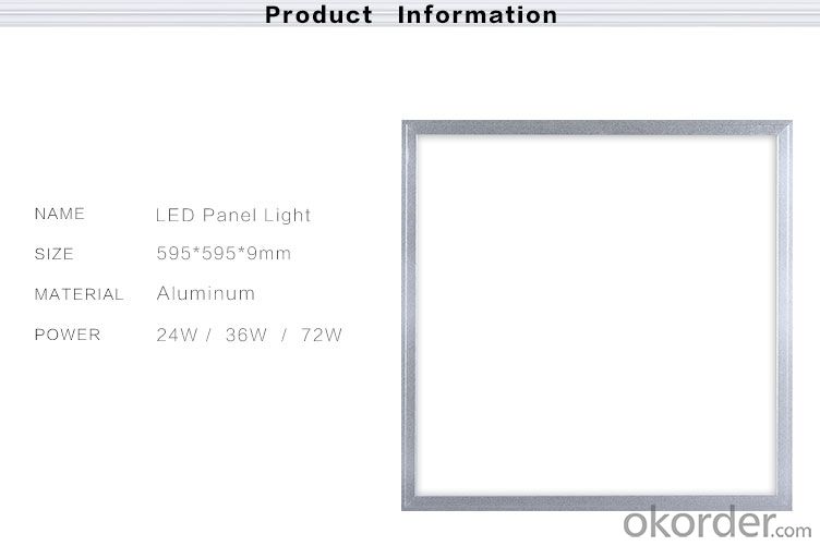 Amazing Price!!! 2015 hot sale 600x600 LED panel light