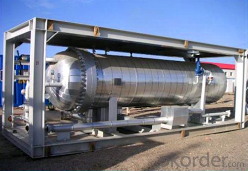 Heating Test Separator Using in Oil, Gas and Water