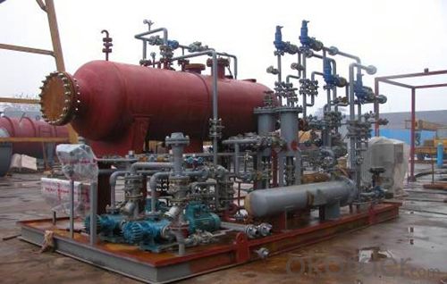 High Efficiency Three-phase Separator Using in Oil, Gas and Water