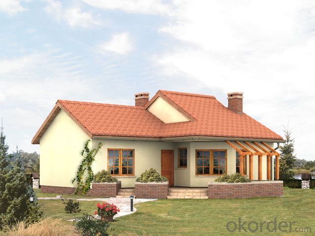 Villa of Light Steel Prefabricated House Model  Modern Design with Low Price