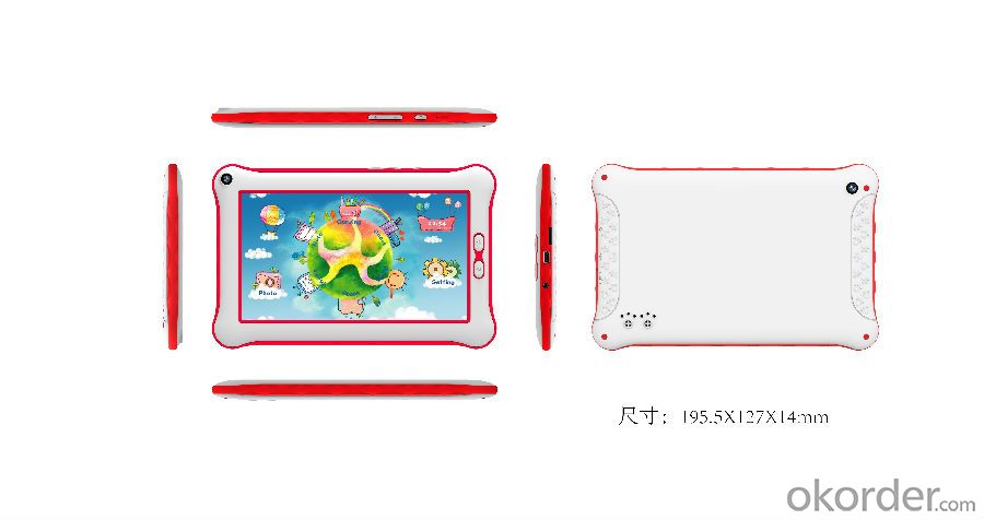 Kids Tablet PC Rockchip RK2926/RK 3026 Compatible