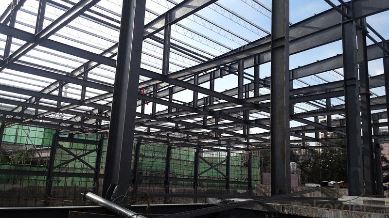 two story  steel structure warehouse/ workshop/plant