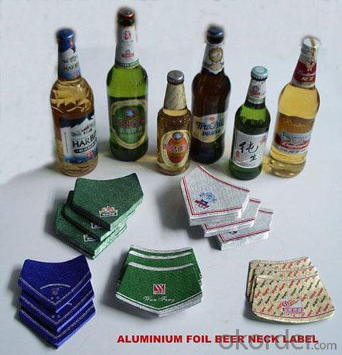 Aluminum Foil for Wine Bottle Label Printed Embossed