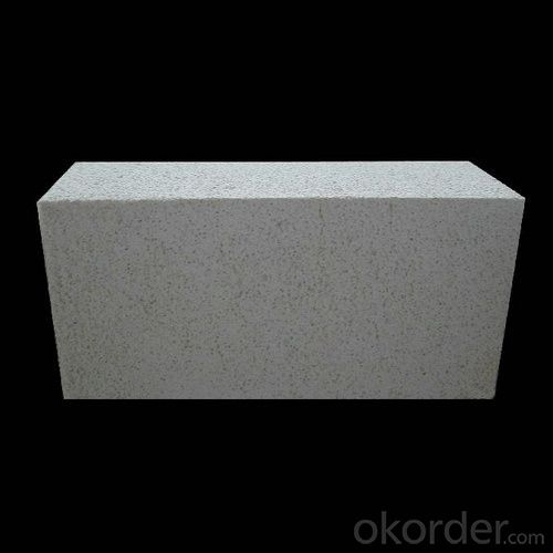 White corundum mullite brick for high temperature industrial furnace