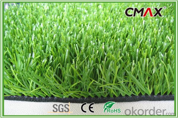 BTFND-35A Football Field 50mm Height Straight and Curly Yarn Artificial Grass