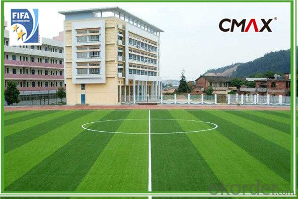 Indoor Futsal Court Synthetic Grass in Bicolor for Sport Field