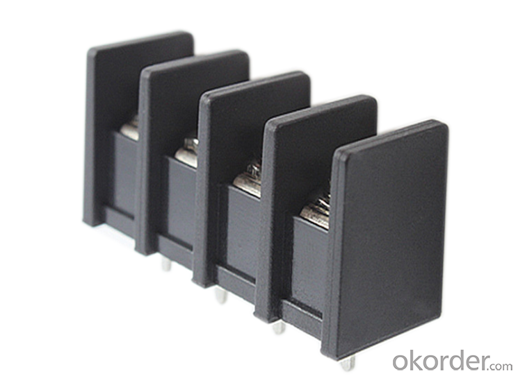 4-pole Barrier Style Terminal Blocks Pitch 10.0mm