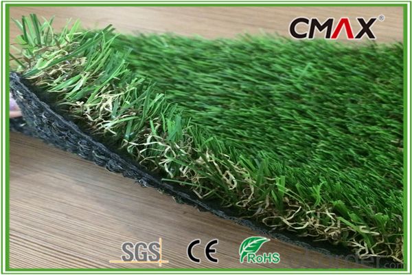 Oasis-25Y1 Thick Artificial Grass with W Shape