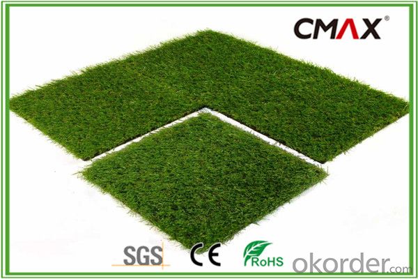 Non filling Artificial Grass Lawn for Green Landscaping