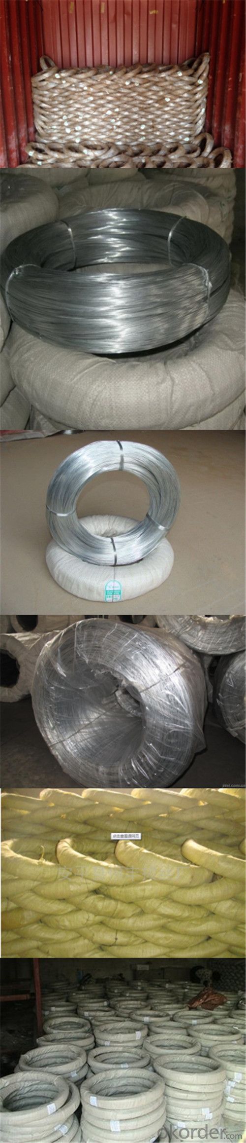 Building Materials Low Carbon Electro Hot-Dipped Galvanized Metal Wire