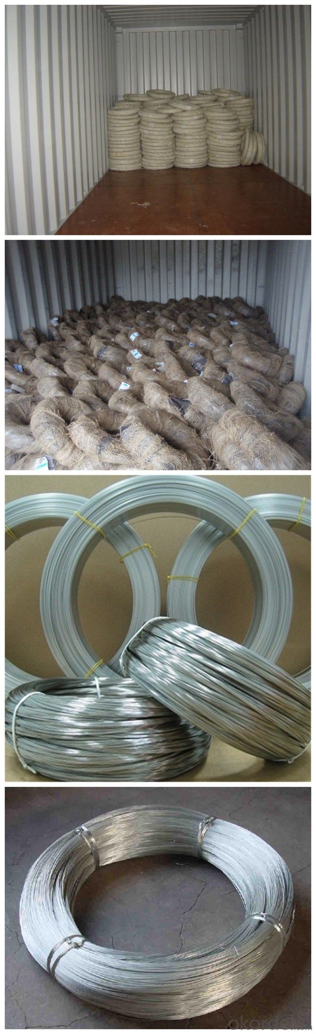 Building Materials Low Carbon Electro Hot-Dipped Galvanized Metal Wire