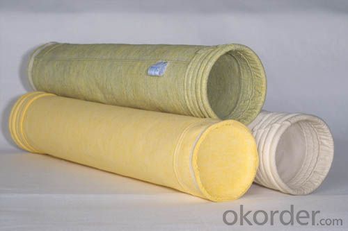 Meta -Aramid non woven dust  Bag Filters used in cement