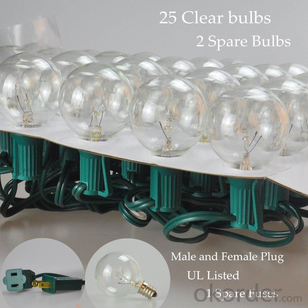 IP65 UL Listed S14 E26 Outdoor Party Wedding String Lights