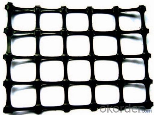 Plastic Biaxial/Fiberglass Geogrid for Construction