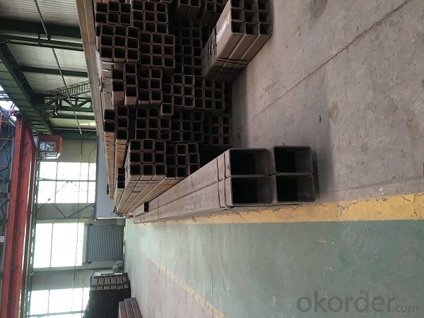 low carbon square rectangular pipe hot sell