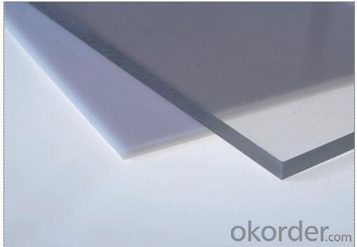 100% Virgin material clear anti-scratch polycarbonate solid sheet