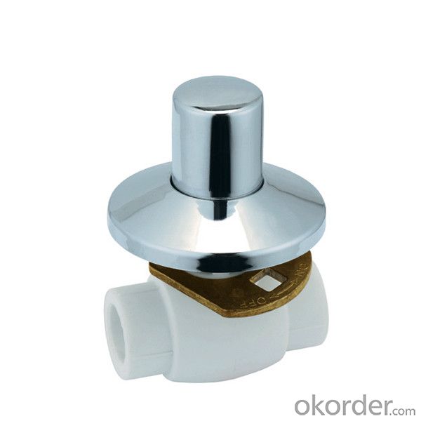 E7 Luxurious Ball Valve Type PPR Double Famale Threaded Brass Ball High Quality