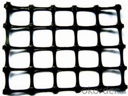 PP Plastic Biaxial Geogrid by Manufactory