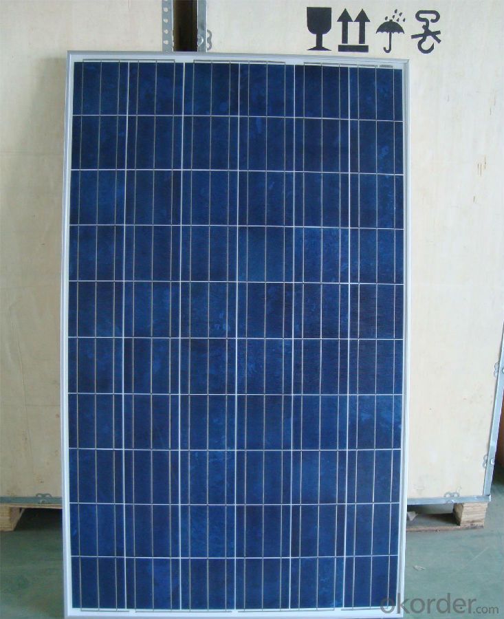 190W Poly Solar Panel with High Efficiency Made in China