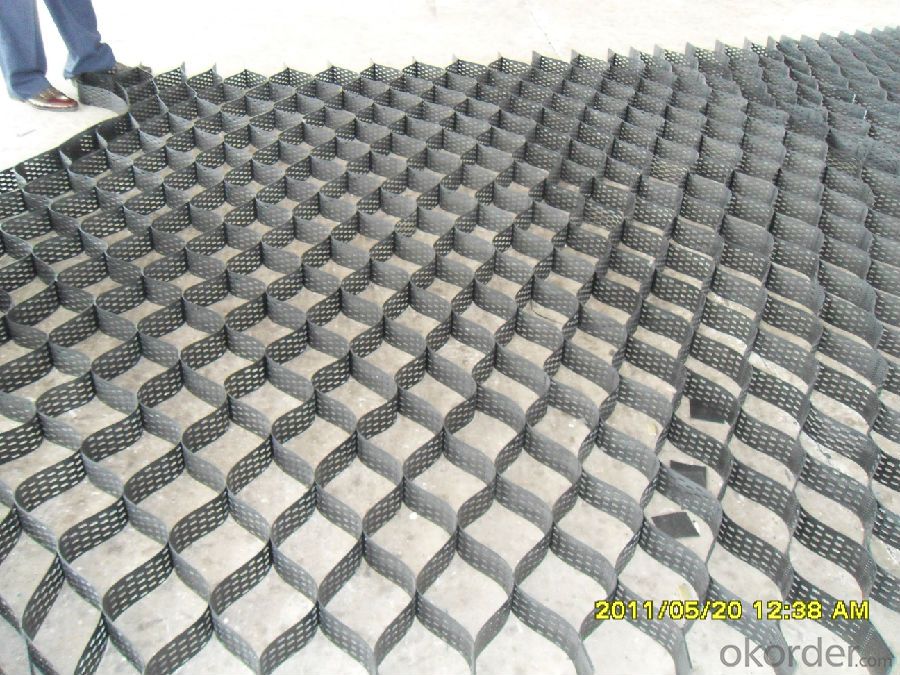 High Quality HDPE Textured and Perfomated GEOCELL for Slope Protection,MINE COVERING,ENVIRONMENT