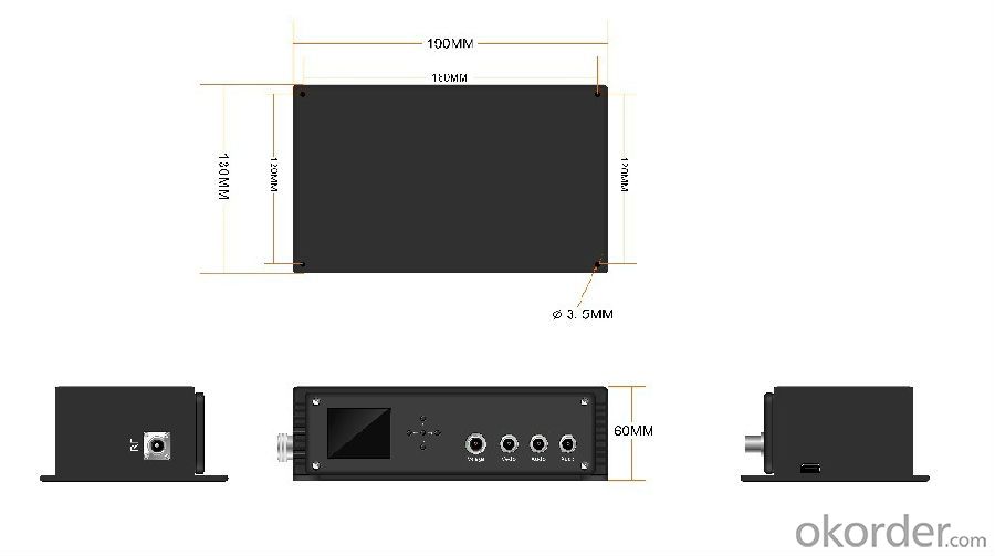 Cofdm Wireless Video Transmitter HDMI/SDI