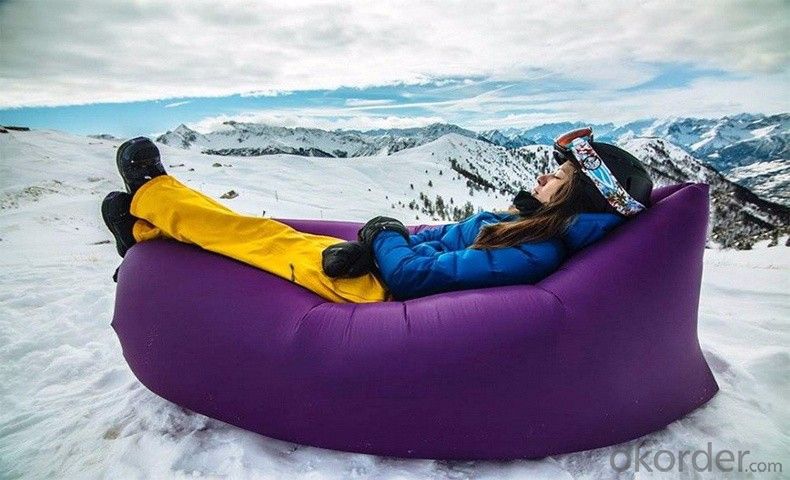 Waterproof Nylon Inflatable Air Sleeping Bag Air Laybag for Sale - China Air  Bed and Air Sofa price | Made-in-China.com